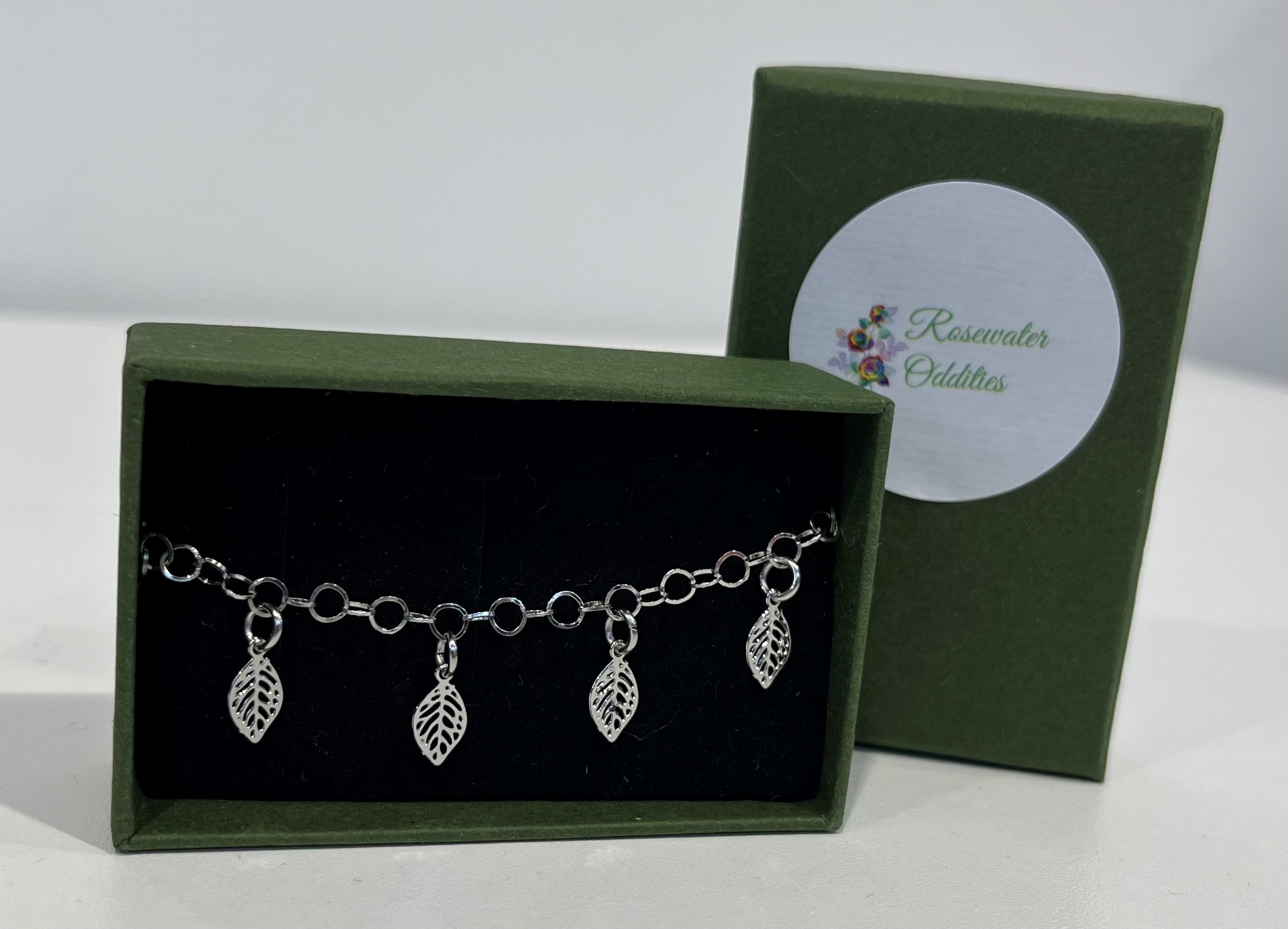 Anklet   Leaves - Handmade Jewellery