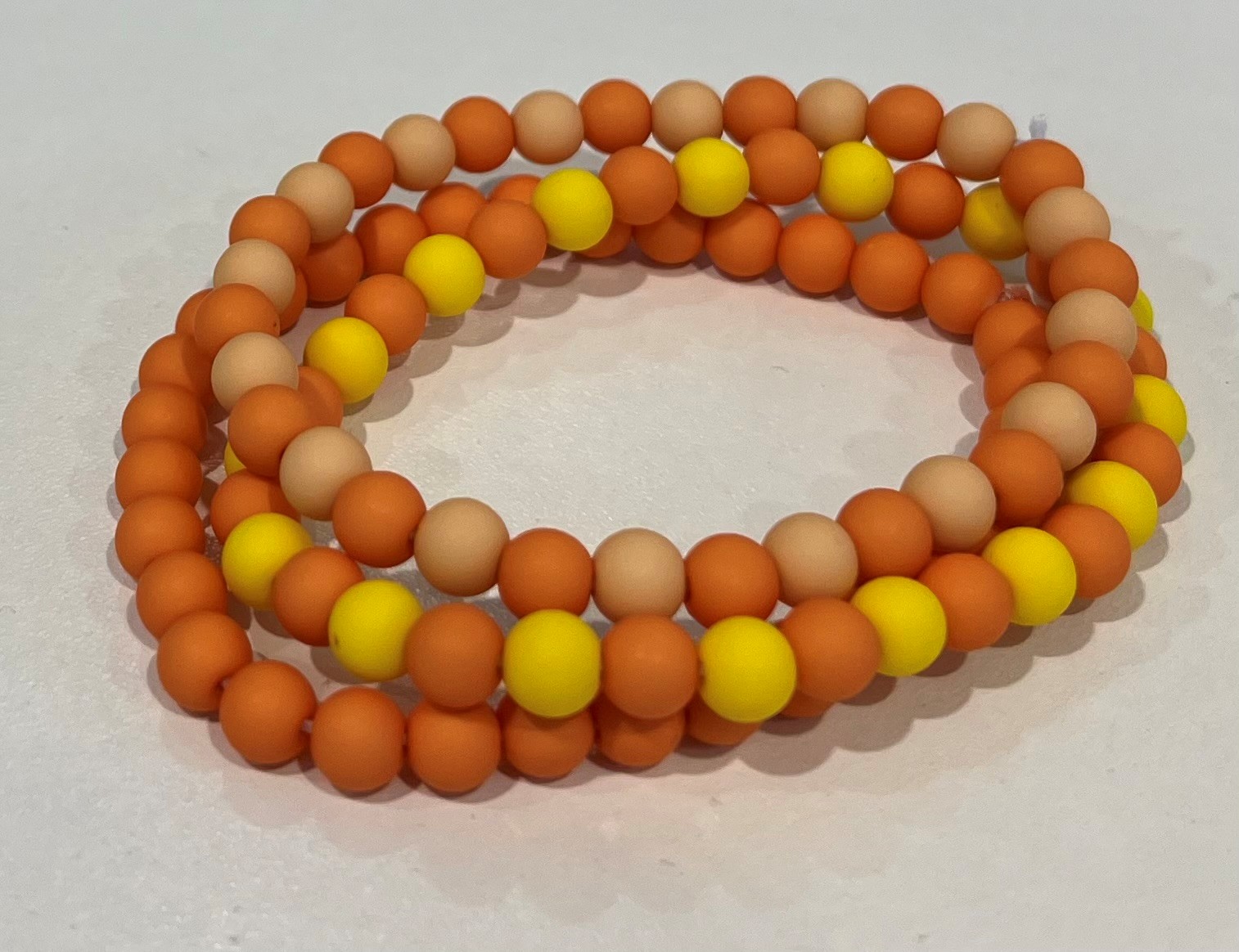 Bracelets   Orange - Handmade Jewellery
