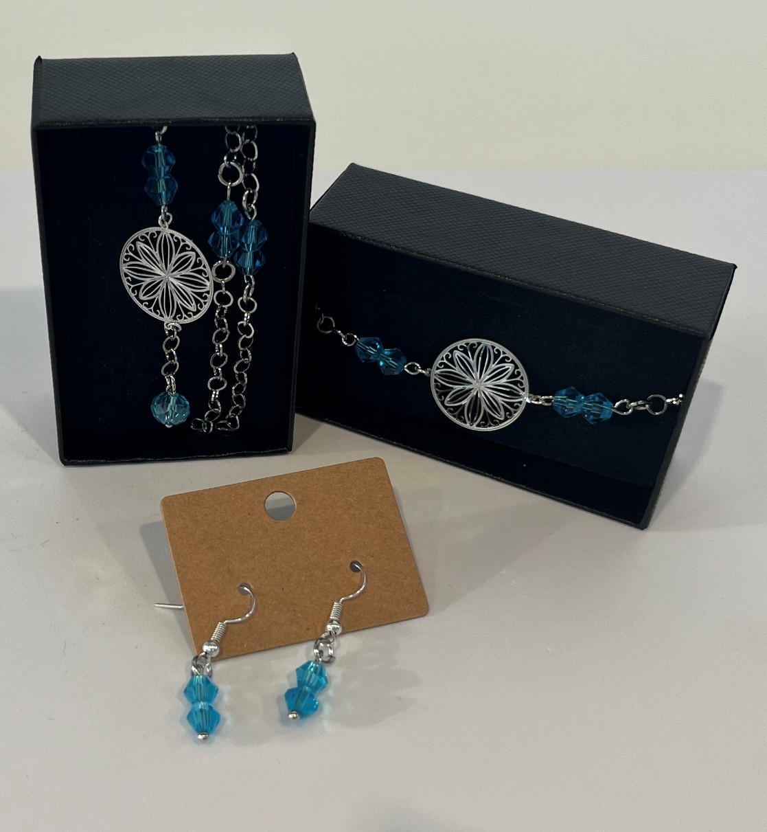 Set   Bohemian Blue - Handmade Jewellery
